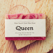 Load image into Gallery viewer, Natural Goat Milk Soap | Queen An Alluring Shower Bar for Her
