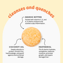 Load image into Gallery viewer, Mighty Mango Moisturizing Shampoo Bar
