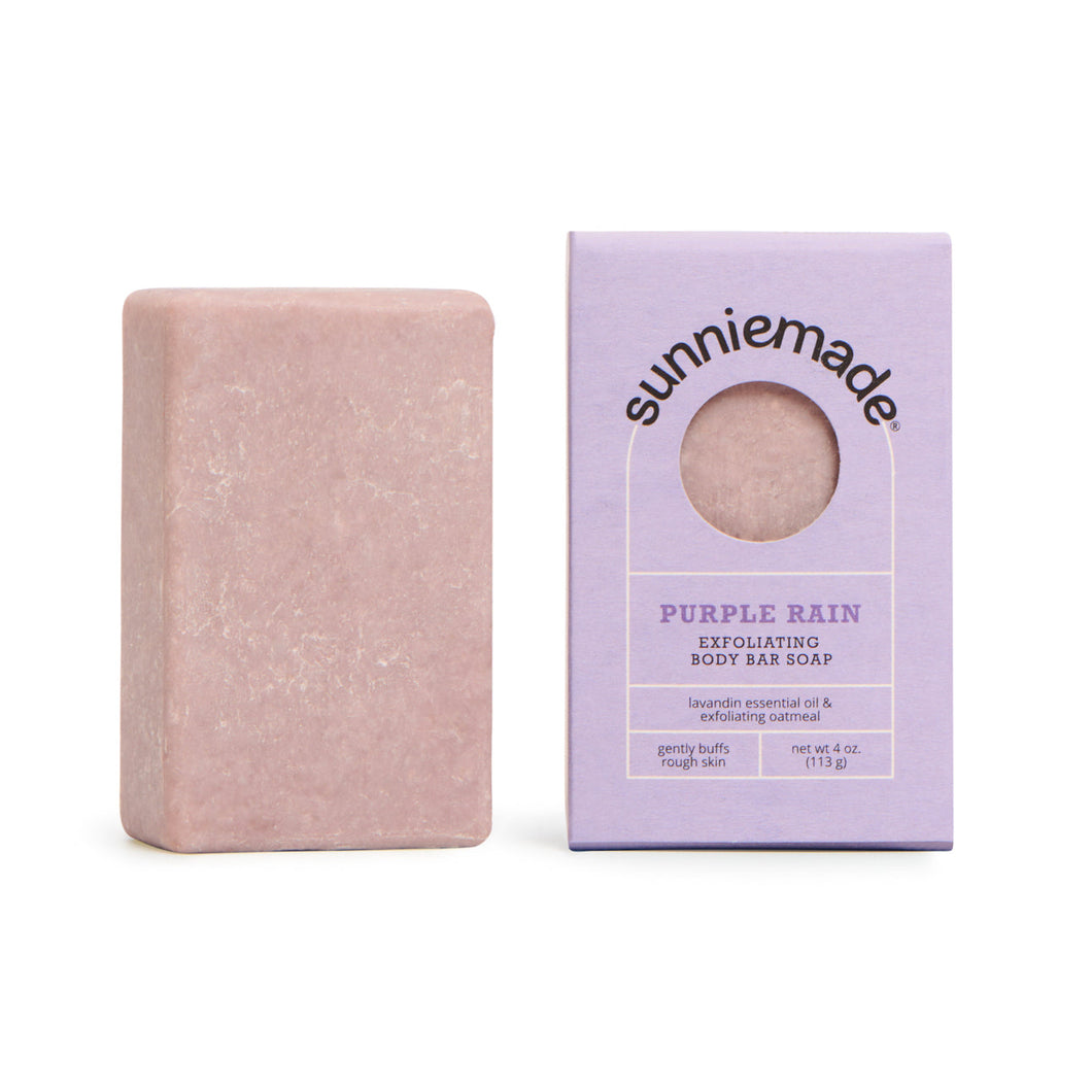 Purple Rain Exfoliating Body Bar Soap