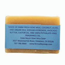 Load image into Gallery viewer, Handmade Goat Milk Shampoo Bar |  Argan Oil &amp; Avocado Butter | For Him
