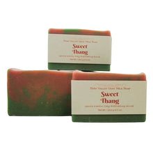 Load image into Gallery viewer, Natural Goat Milk Soap | Exfoliating Kaolin Clay Scrub |  Sweet Thang

