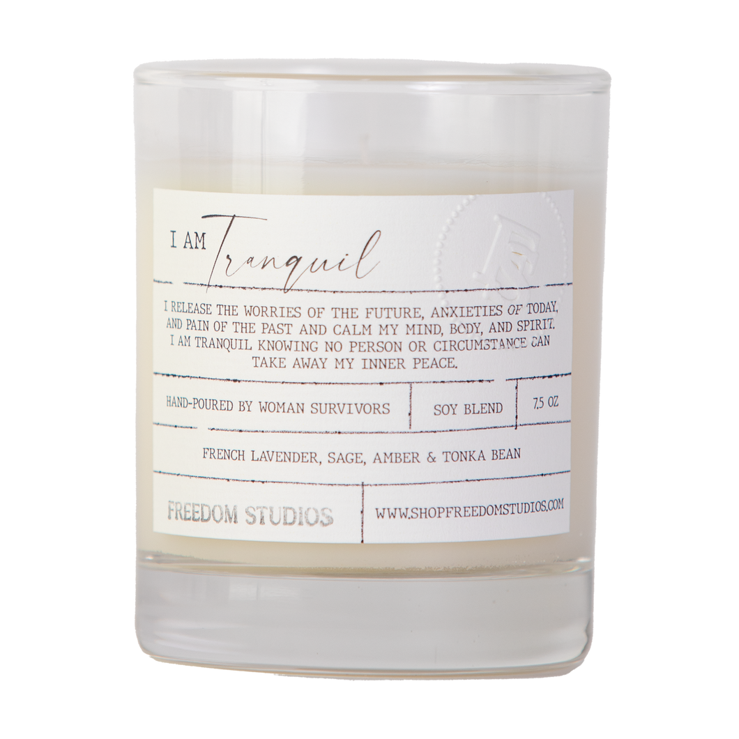 I AM Tranquil 7.5 oz Candle