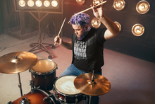 Load image into Gallery viewer, Drumming Machine T-Shirt - Lean Mean Drumming Machine
