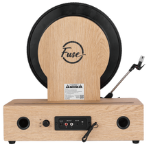 Load image into Gallery viewer, Fuse Wrap Vertical Vinyl Record Player
