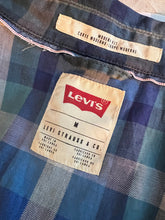 Load image into Gallery viewer, Upcycled Plaid Levis Shirt “Elvis
