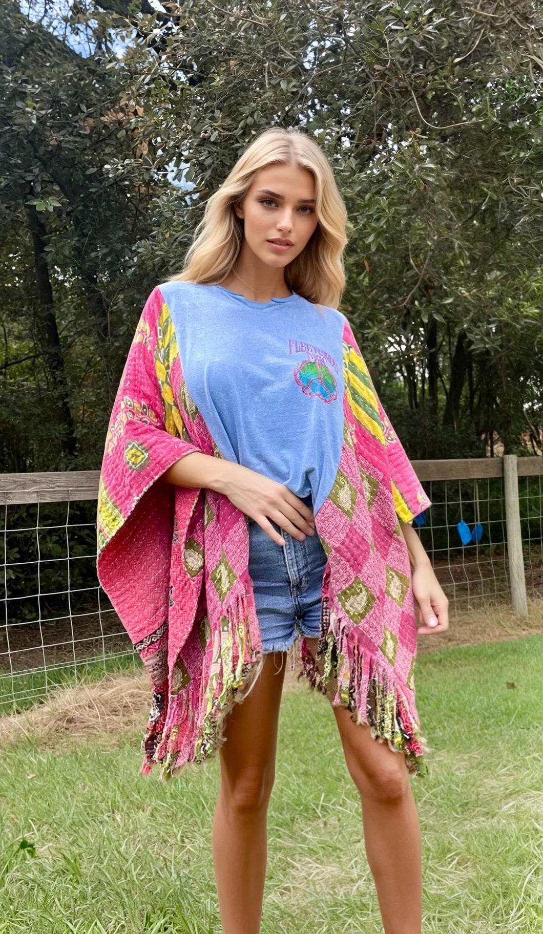 Butterfly Fringed Top “Fleetwood Mac