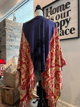 Load image into Gallery viewer, Butterfly Top “Purple Rain Fringed
