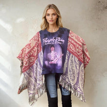 Load image into Gallery viewer, Butterfly Top “Purple Rain Fringed
