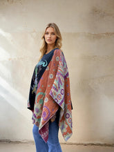 Load image into Gallery viewer, Butterfly Top/Poncho “Poison
