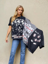 Load image into Gallery viewer, Triple Threat Poncho “Mash UP
