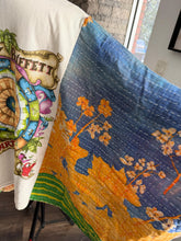 Load image into Gallery viewer, Butterfly Top “Jimmy Buffett Kantha Sleeve Poncho
