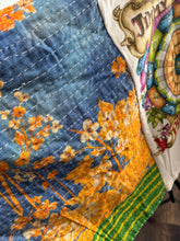 Load image into Gallery viewer, Butterfly Top “Jimmy Buffett Kantha Sleeve Poncho
