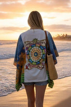 Load image into Gallery viewer, Butterfly Top “Jimmy Buffett Kantha Sleeve Poncho
