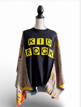 Load image into Gallery viewer, Butterfly Top “Kid Rock Kantha Sleeve Poncho
