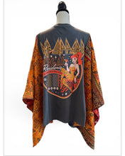 Load image into Gallery viewer, Butterfly Top “Def Leppard Kantha Sleeves
