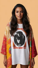 Load image into Gallery viewer, Butterfly Top “Sonny &amp; Cher Kantha Sleeve Poncho
