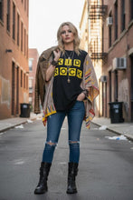 Load image into Gallery viewer, Butterfly Top “Kid Rock Kantha Sleeve Poncho
