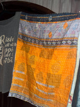 Load image into Gallery viewer, Butterfly Top “Hippies &amp; Cowboys Kantha Sleeves Poncho
