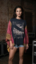 Load image into Gallery viewer, Butterfly Top “LED Zeppelin Kantha Sleeve Poncho
