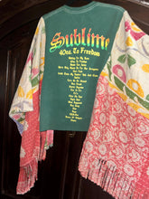 Load image into Gallery viewer, Butterfly Fringed Top  “Sublime Kantha Sleeves Poncho
