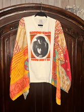 Load image into Gallery viewer, Butterfly Top “Sonny &amp; Cher Kantha Sleeve Poncho
