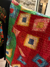 Load image into Gallery viewer, Butterfly Top “Grateful Dead Kantha Sleeves Poncho
