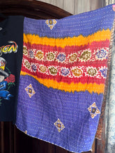 Load image into Gallery viewer, Butterfly Top “Poison Kantha Sleeves Poncho
