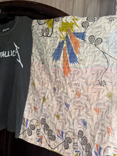 Load image into Gallery viewer, Butterfly Top “Metallica Kantha Sleeves Poncho
