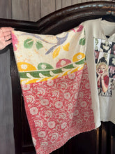 Load image into Gallery viewer, Butterfly Top “Madonna Kantha Sleeves Poncho
