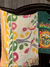 Load image into Gallery viewer, Butterfly Fringed Top  “Sublime Kantha Sleeves Poncho
