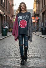 Load image into Gallery viewer, Butterfly Top “Nirvana Kantha Sleeves Poncho
