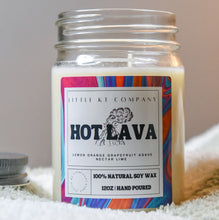 Load image into Gallery viewer, Hot Lava Candle – Best-Selling Citrus Agave Scent
