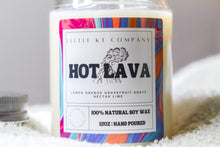 Load image into Gallery viewer, Hot Lava Candle – Best-Selling Citrus Agave Scent
