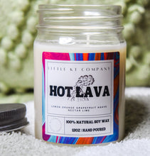 Load image into Gallery viewer, Hot Lava Candle – Best-Selling Citrus Agave Scent
