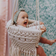 Load image into Gallery viewer, Macrame Swing
