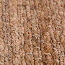Load image into Gallery viewer, Jute Rug Kaia Hand-Woven with Natural Fibers in Nature Brown
