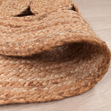 Load image into Gallery viewer, Boho Rug Kaia Hand-Made with Natural Colors &amp; Jute Fibers
