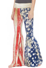 Load image into Gallery viewer, American Flag Waistband Mermaid Pants
